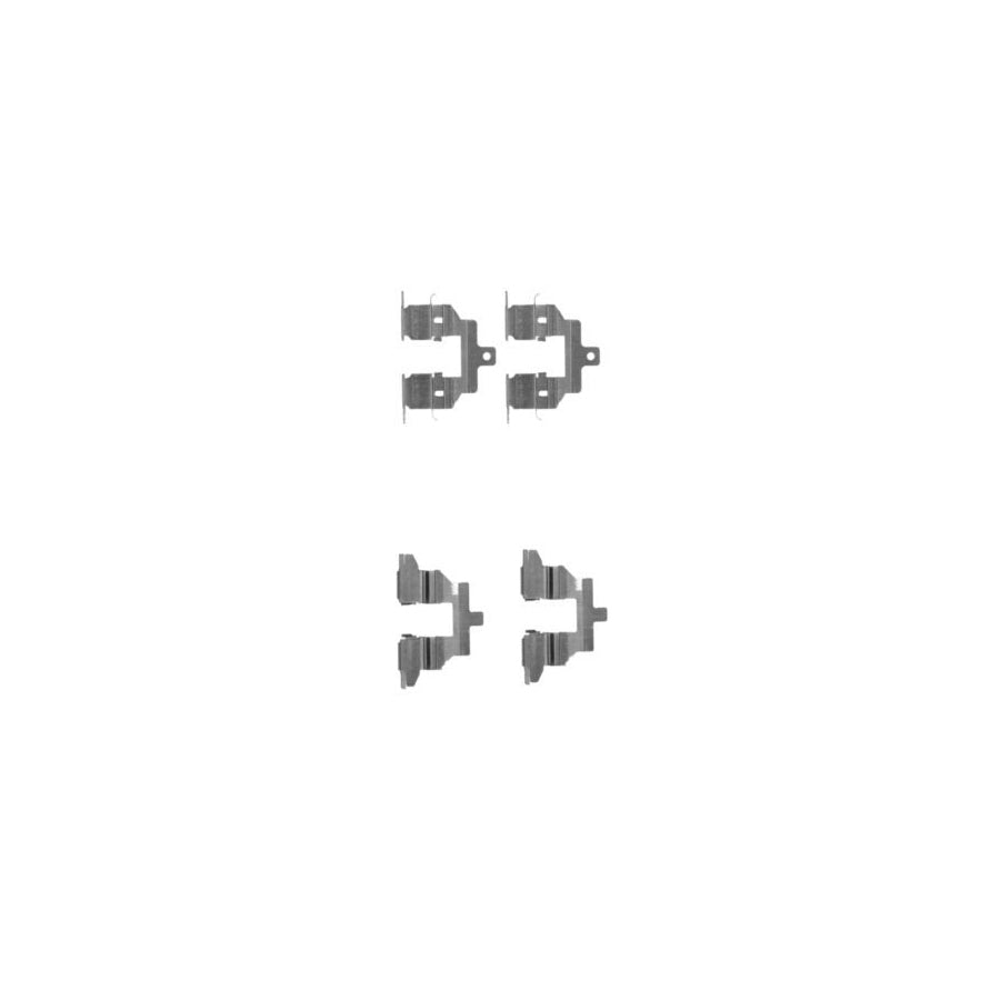 Hella 8DZ 355 203-791 Accessory Kit, Disc Brake Pads