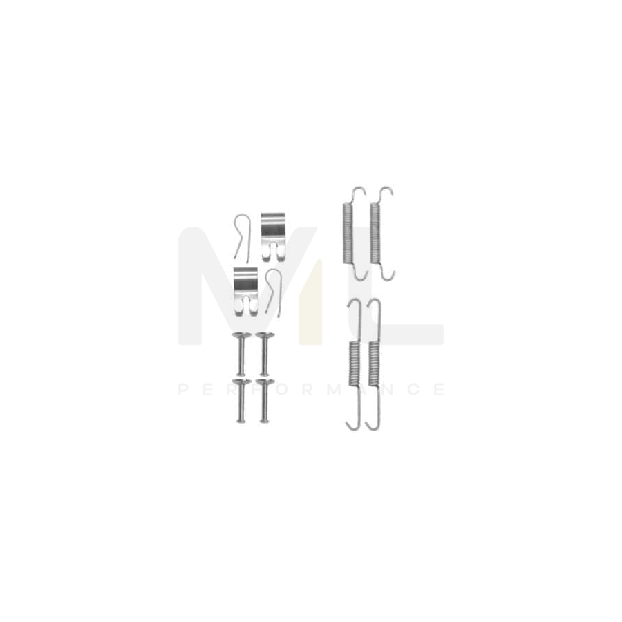 HELLA 8DZ 355 205-961 Brake Shoe Fitting Kit for LAND ROVER FREELANDER