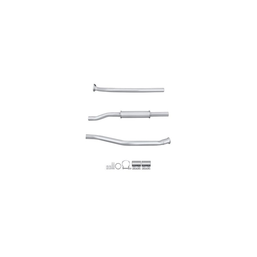 Hella 8LC 366 023-311 Middle Silencer For Citroen Xsara