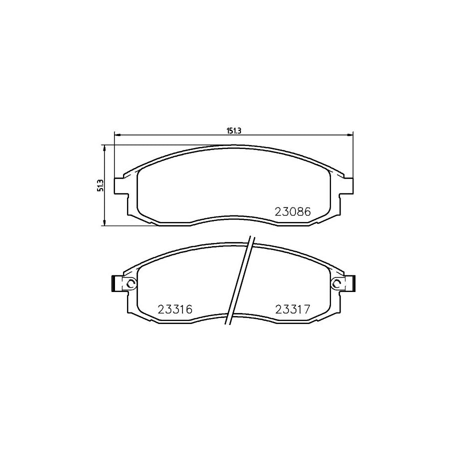 Hella 8MP 376 802-151 Water Pump