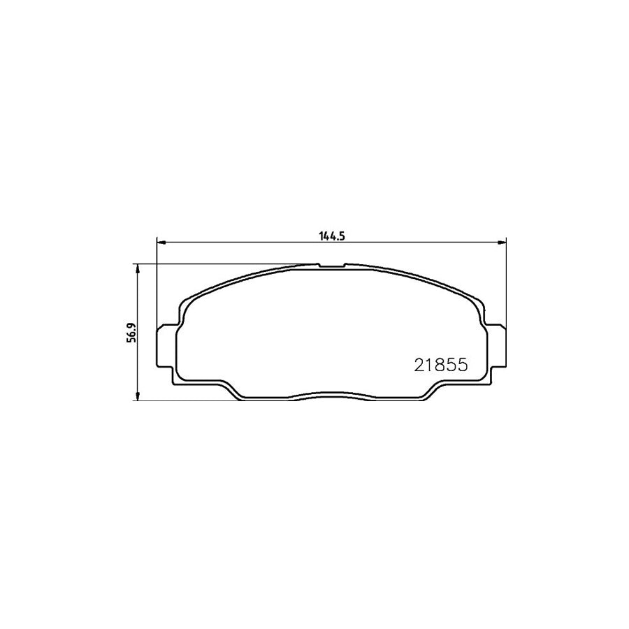 Hella 8MP 376 802-234 Water Pump