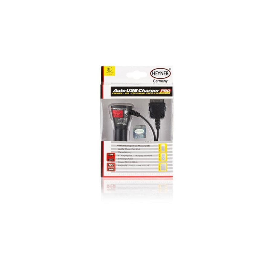Heyner H511700 MOBILE-ENERGY CAR MOBILE IPHONE IPAD CHARGER