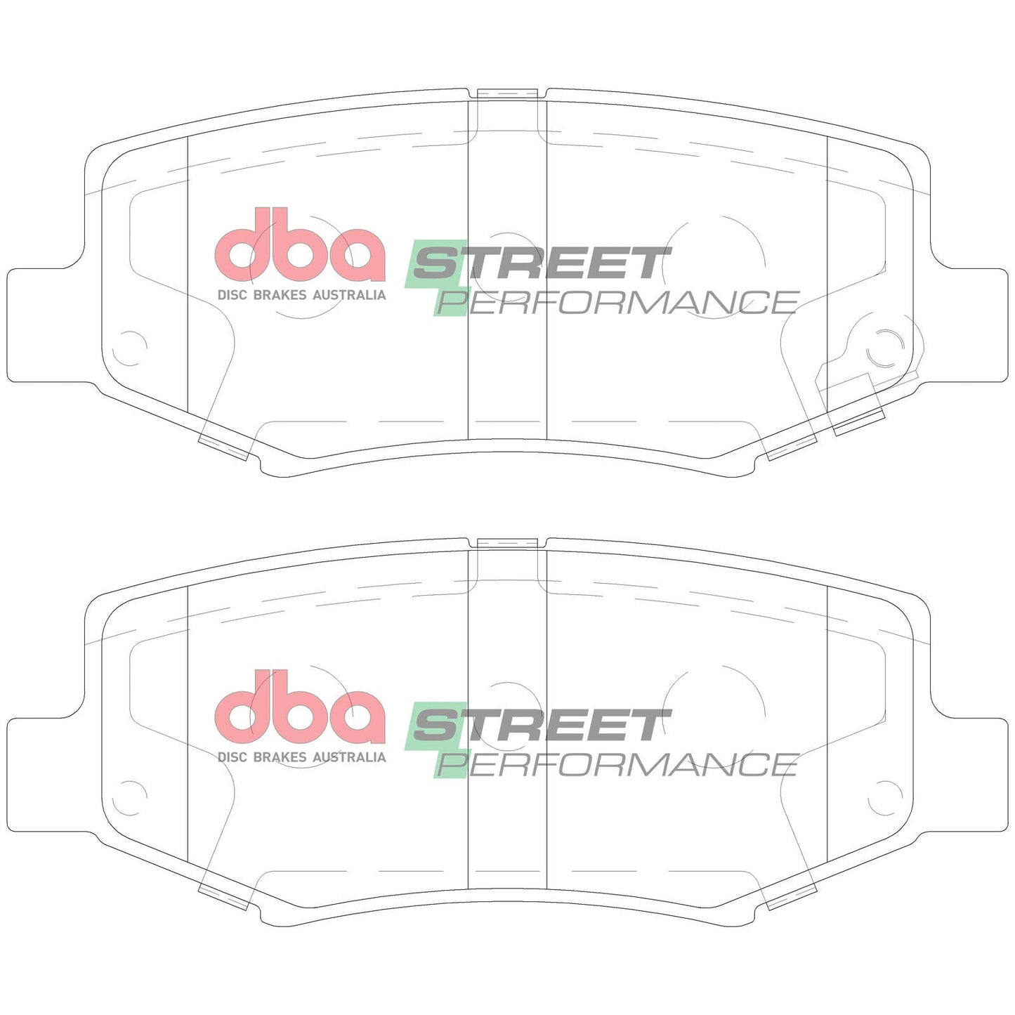 DBA DB2003SP High Performance Brake Pad Set