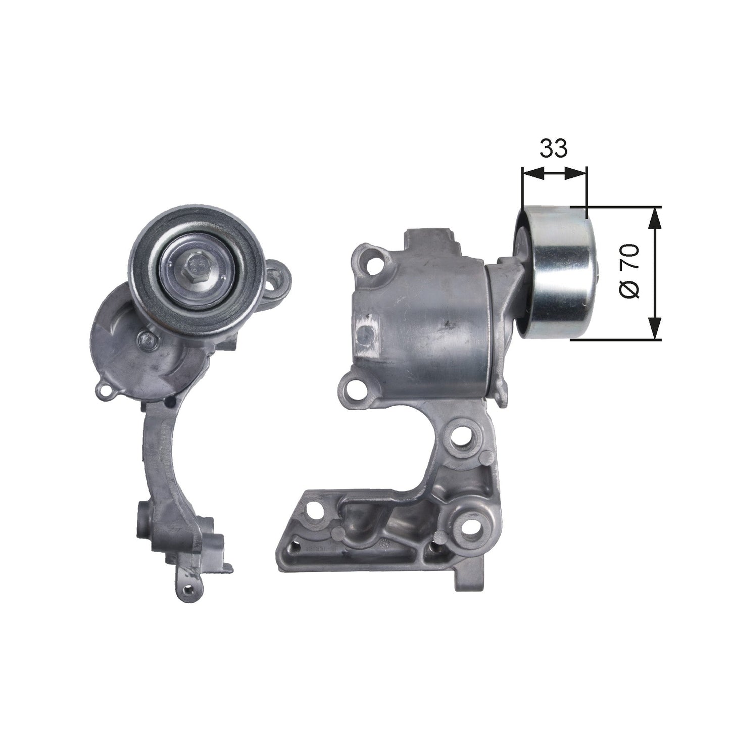 GATES GATT38411 V-Ribbed Belt Tensioner Lever