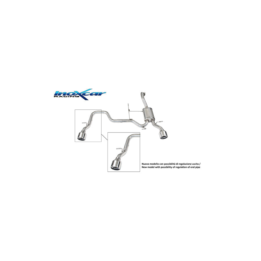 InoXcar SUSW.06.102 Suzuki Swift Rear Silencer