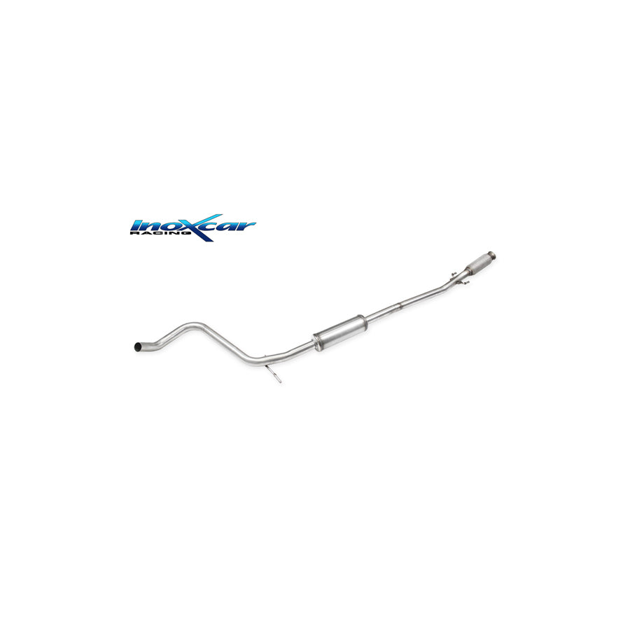 InoXcar TCCLIO.05S Renault Clio 5 Central Pipe with Silencer