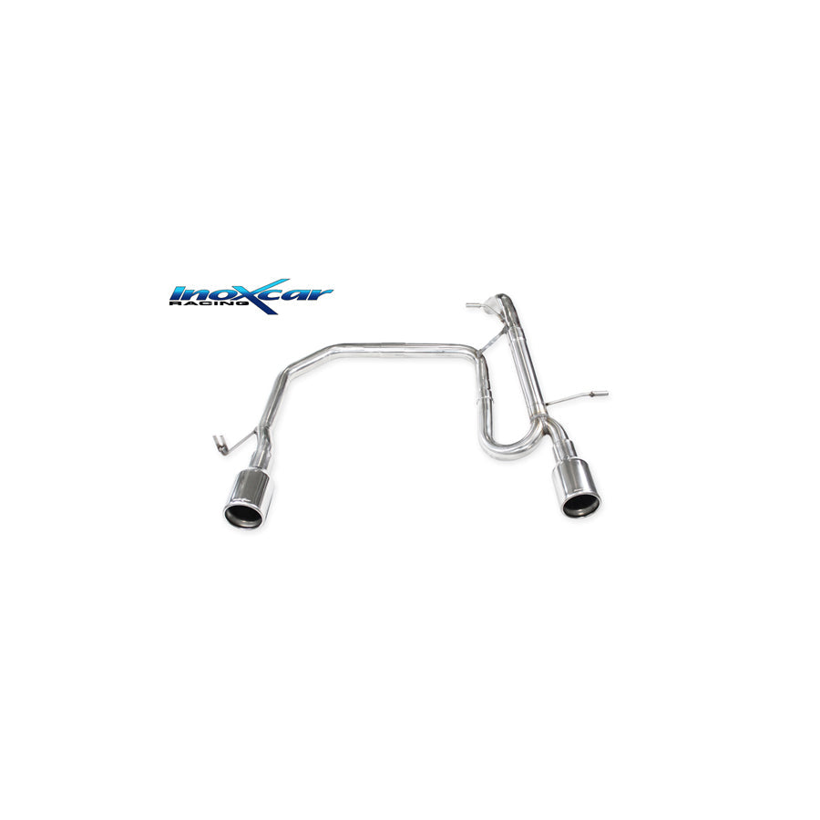 InoXcar TWPE.30.102 Peugeot 208 Non-Resonated Rear Exhaust