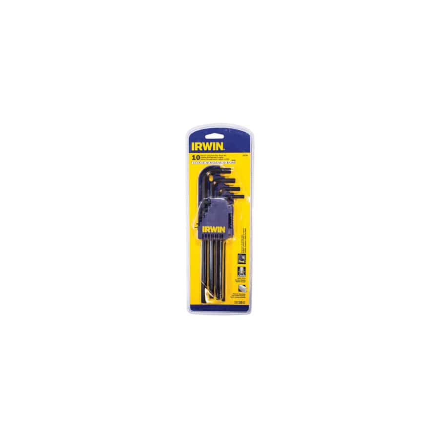 IRWIN® IRWT10756 T10756 Metric Long Arm Hex Key Set, 10 Piece