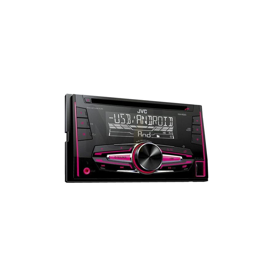 JVC KW-R520 Car stereo AUX, CD, USB, 2 DIN, FLAC, MP3, WAV, WMA