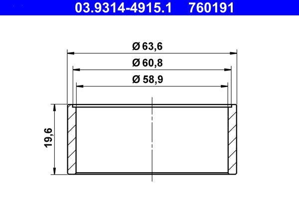 ATE 03931449151 Brake System Handling Tools