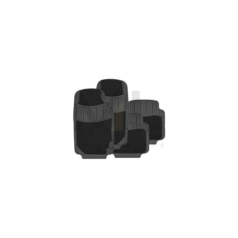 KEGEL Vesuvius 5-8301-784-4010 Floor mat set Elastomer, Textile, Front and Rear, Quantity: 1, Black
