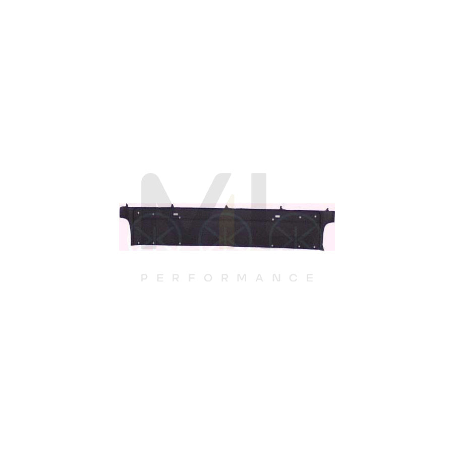 KLOKKERHOLM 0065926 Number plate holder for BMW 5 Series Front, Black, frameless