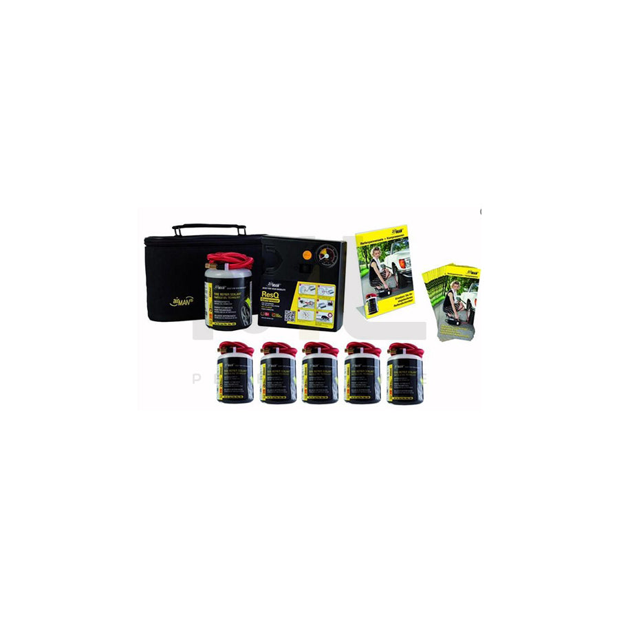 KUNZER AIRMAN-SK06 Emergency tyre repair kit with cigarette lighter plug