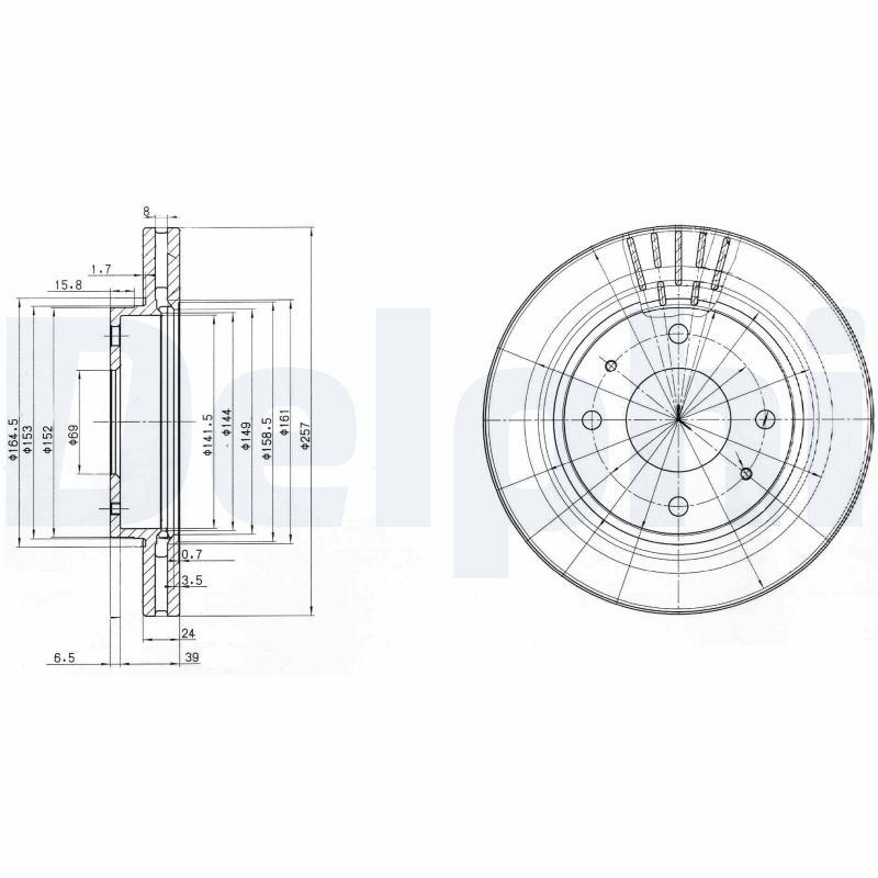 KNORR BS8461 Pretensioning Cylinder