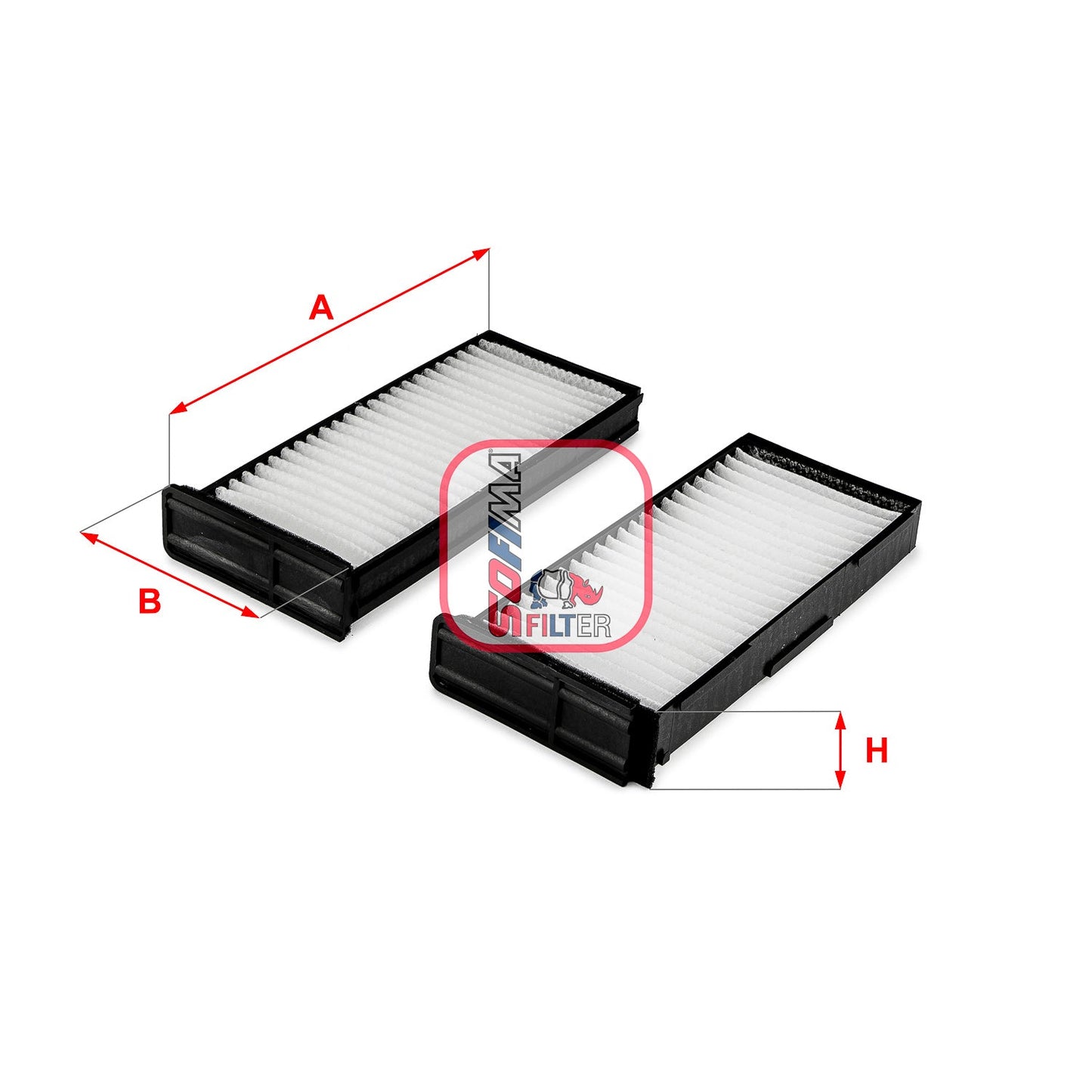 SOFIMA S3338C Cabin Air Filter