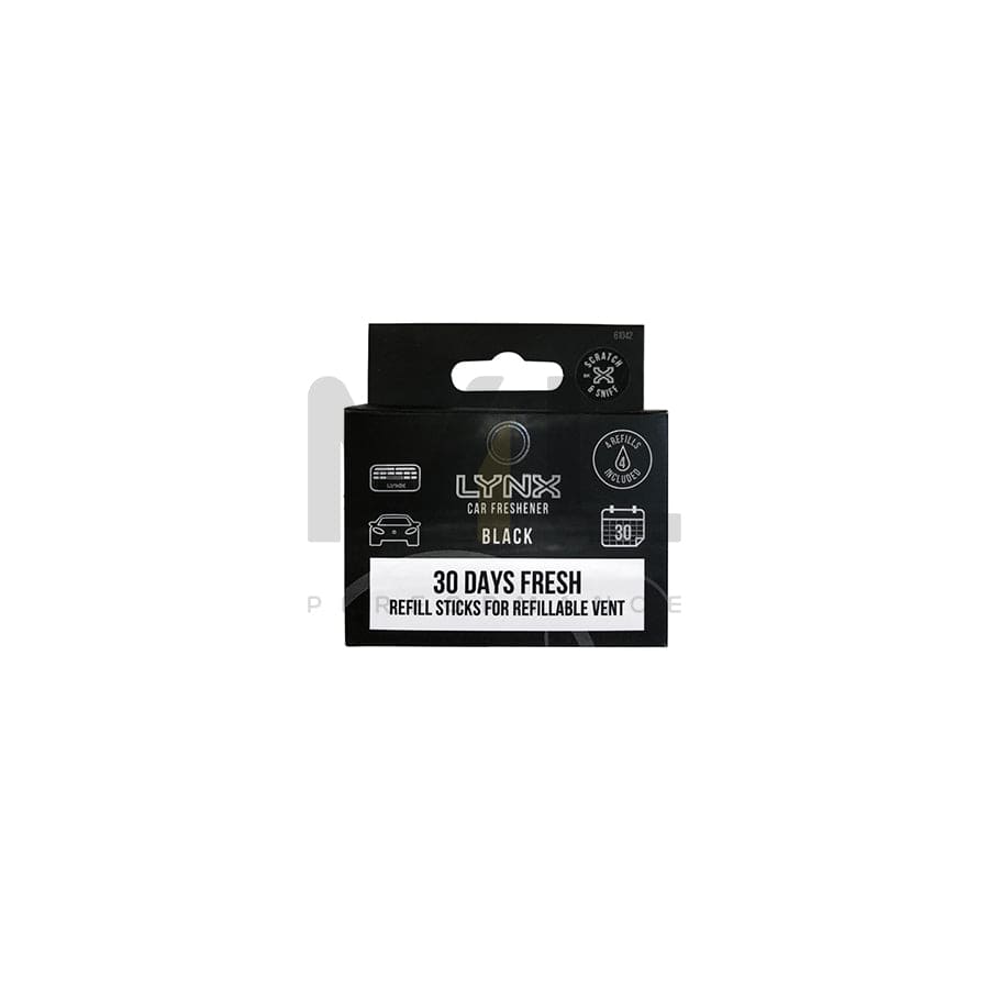 LYNX Car Air Freshener - Black