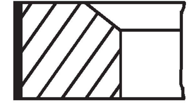 Mahle 03948V1 - Piston Ring Kit