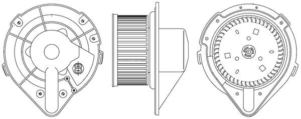 Mahle AB172000S - Interior Blower