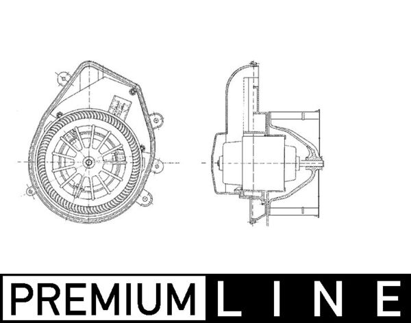 MAHLE AB54000P Air Blower