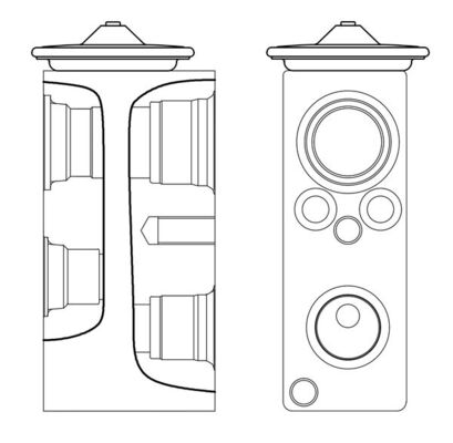 Mahle AVE3000S - Expansion Valve, air conditioning