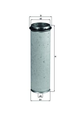 Mahle LXS42/1 - Secondary Air Filter