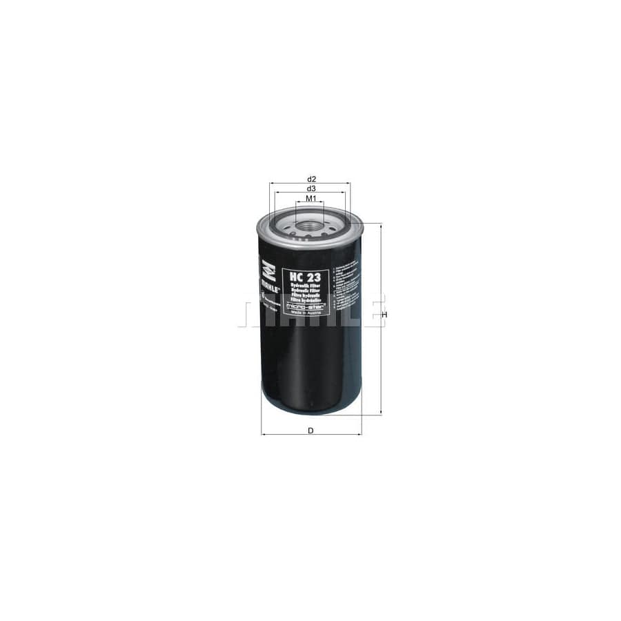 Mahle Original HC23 Hydraulic Filter, Automatic Transmission