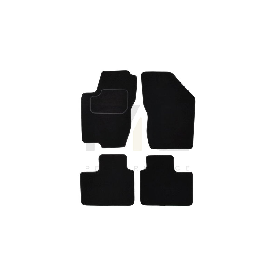 MAMMOOTH A041 ALF40 PRM 01 Floor mat set for ALFA ROMEO 156 Textile, Front and Rear, Quantity: 4, Black