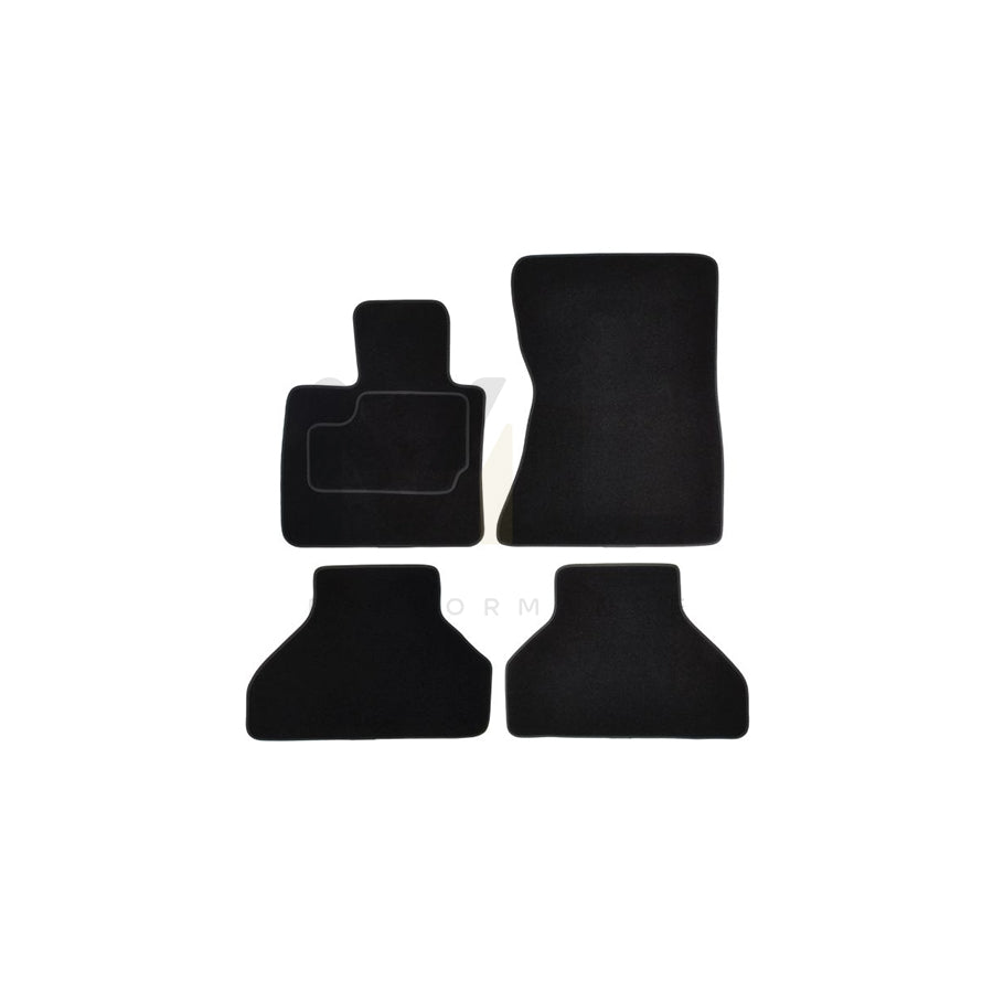 MAMMOOTH A041 BM275 PRM 01 Floor mat set for BMW X6 (E71, E72) Textile, Front and Rear, Quantity: 4, Black