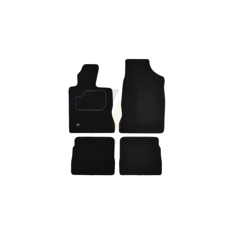 MAMMOOTH A041 CHR45 PRM 01 Floor mat set for CHRYSLER PT Cruiser Estate Textile, Front and Rear, Quantity: 4, Black
