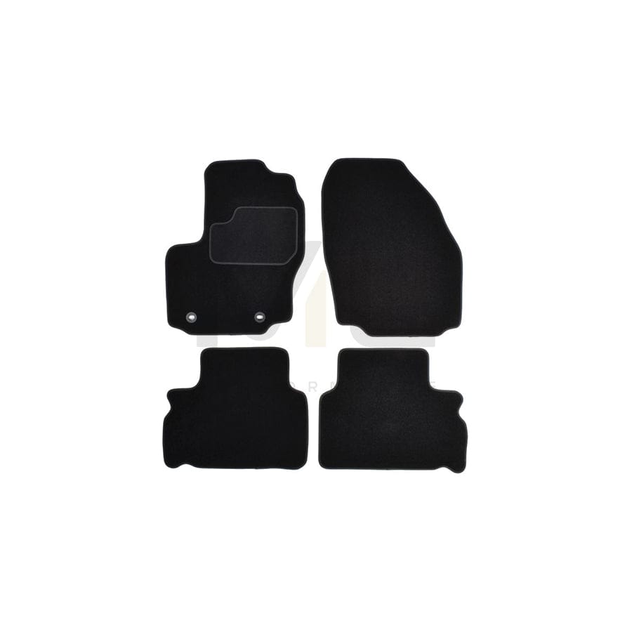 MAMMOOTH A041 FOR305 PRM 01 Floor mat set for FORD S-Max Mk1 (WA6) Textile, Front and Rear, Quantity: 4, Black