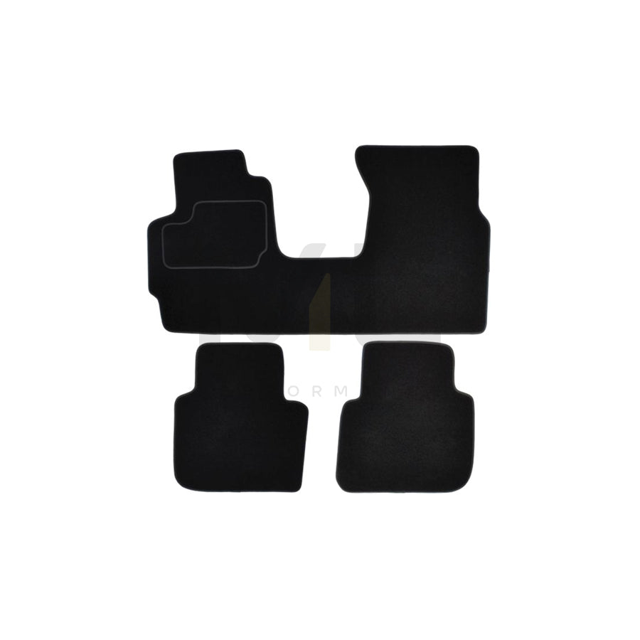 MAMMOOTH A041 HON130 PRM 01 Floor mat set for HONDA CR-V I (RD) Textile, Front and Rear, Black