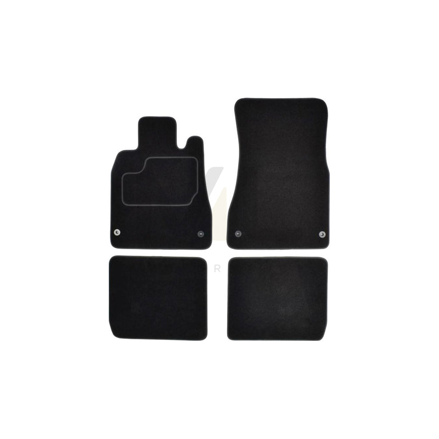 MAMMOOTH A041 LEX50 PRM 01 Floor mat set for LEXUS RX I (XU10) Textile, Front and Rear, Quantity: 4, Black