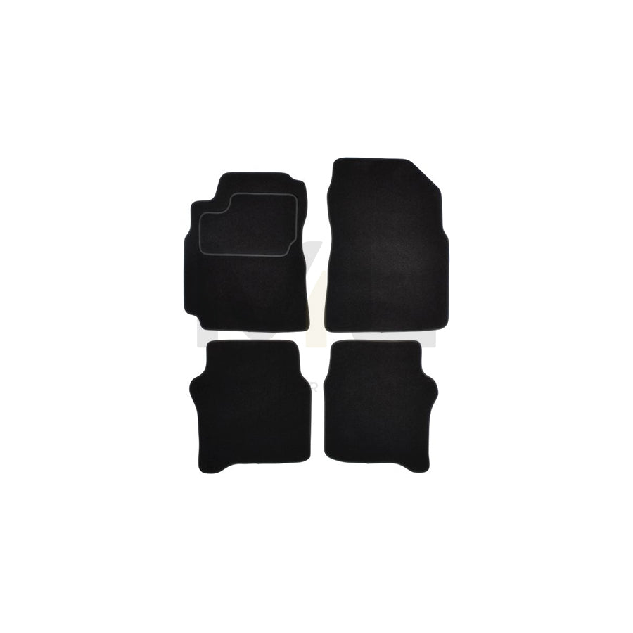 MAMMOOTH A041 NIS215 PRM 01 Floor mat set for NISSAN Primera Saloon (P12) Textile, Front and Rear, Quantity: 4, Black