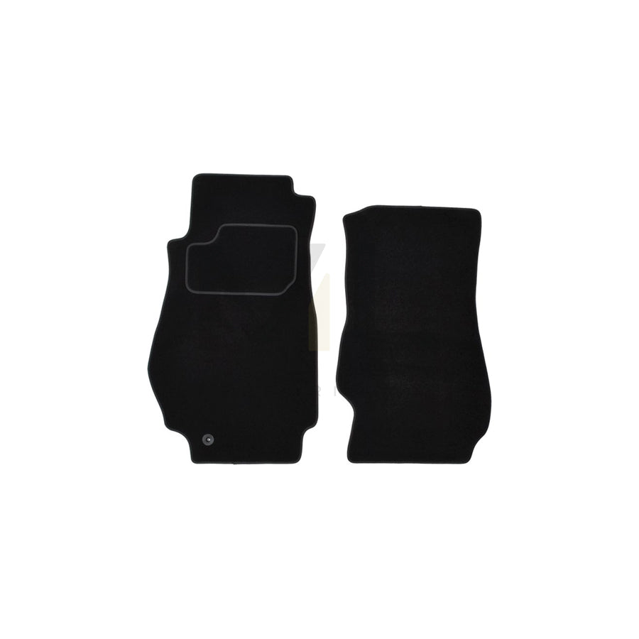 MAMMOOTH A041 NIS25 PRM 01 Floor mat set for NISSAN 350Z Coupe (Z33) Textile, Front, Black