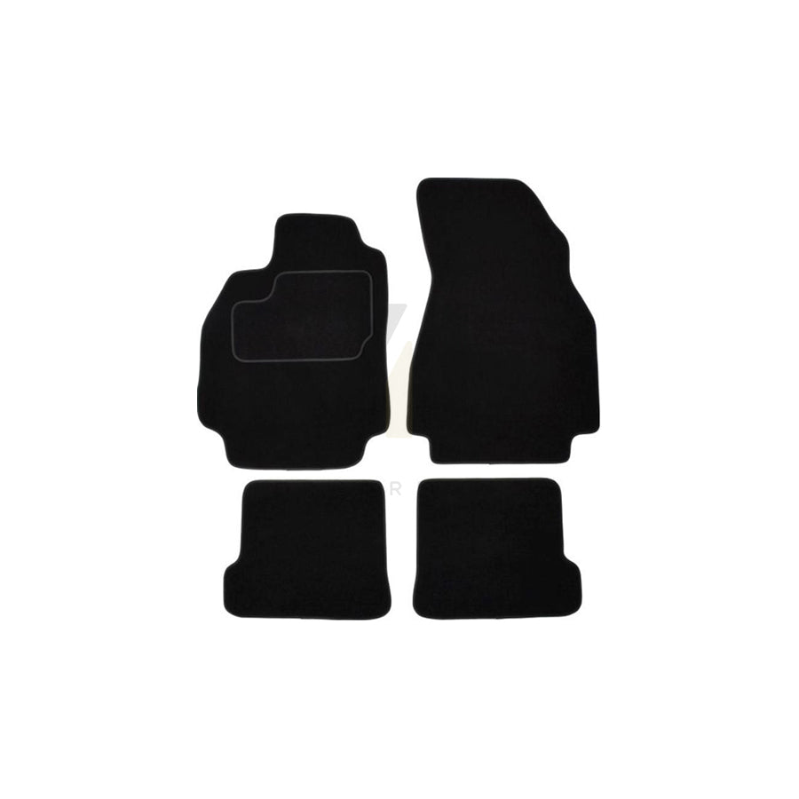 MAMMOOTH A041 RNT355 PRM 01 Floor mat set for RENAULT Megane II Coupテゥ-Cabriolet (EM) Textile, Front and Rear, Quantity: 4, Black