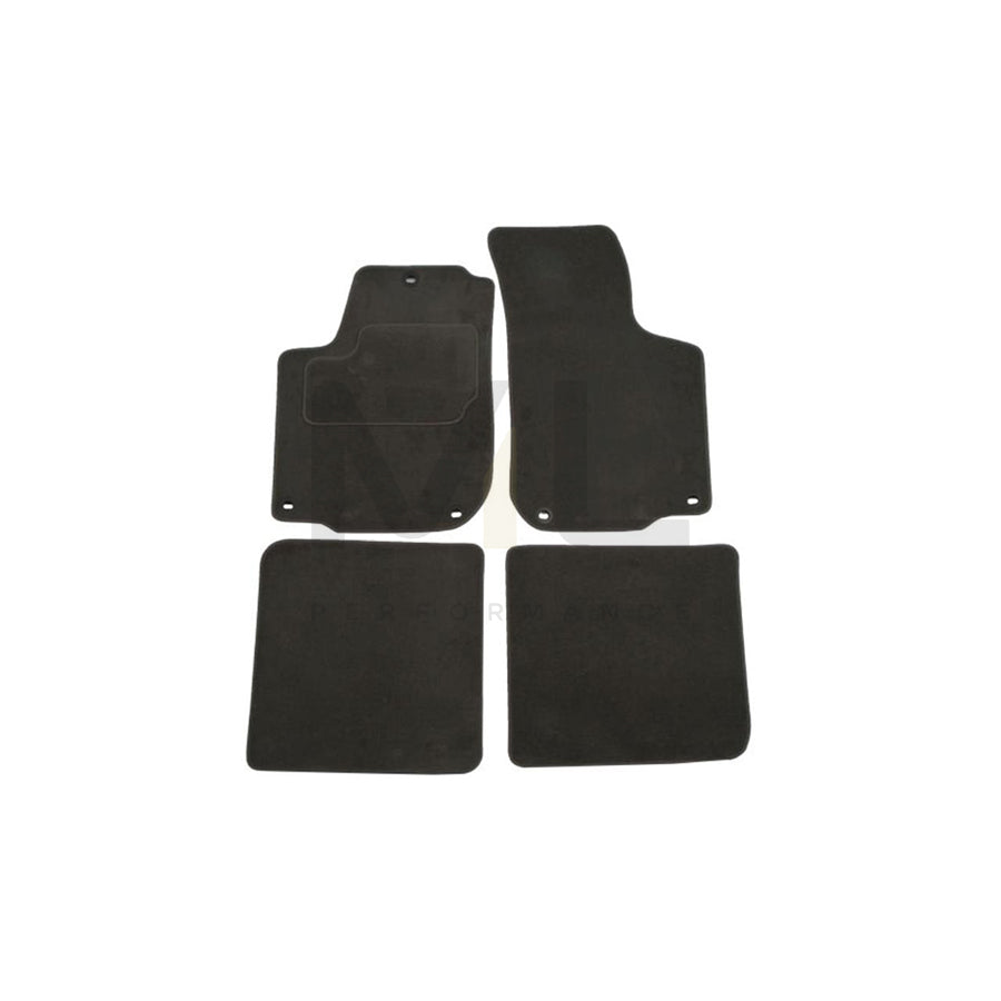 MAMMOOTH A041 SKO50 PRM 02 Floor mat set for SKODA OCTAVIA Textile, Front and Rear, Quantity: 4, Grey