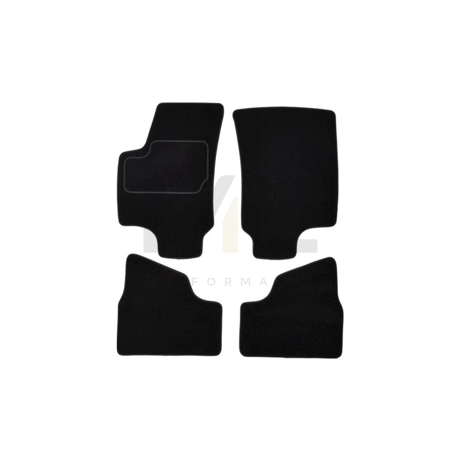 MAMMOOTH Tailored A041 OPL50 PRM 01 Floor mat set for OPEL ASTRA Textile, Front and Rear, Quantity: 4, Black