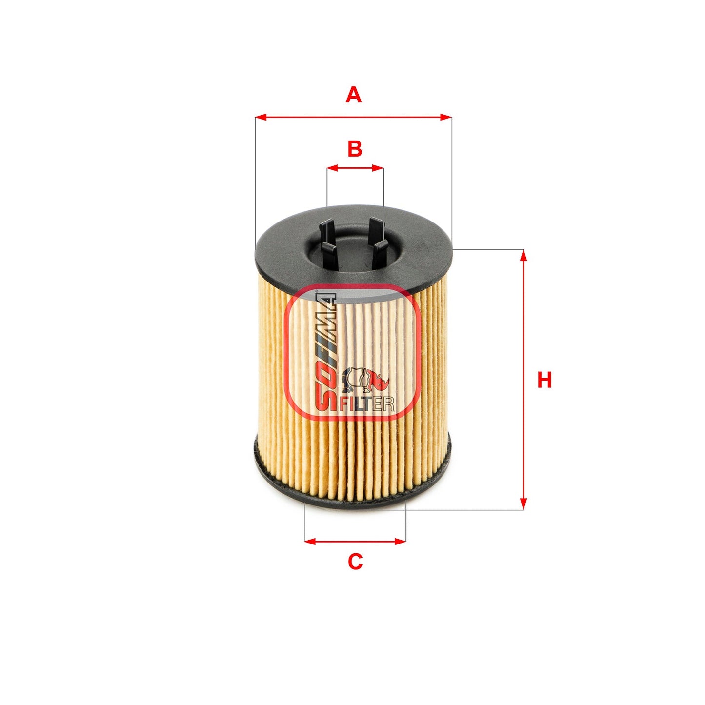 SOFIMA S5017PE Oil Filter