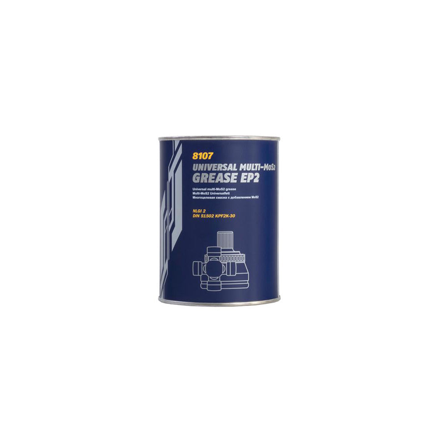 Mannol Ep-2 Multi-Mos2, Grease 8107 Anti-Friction Bearing Grease