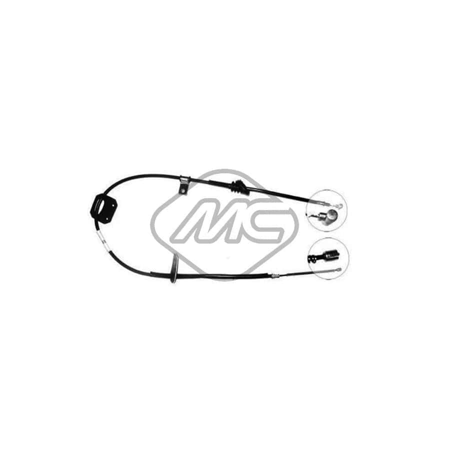 Metalcaucho 82604 Throttle Cable for OPEL CORSA