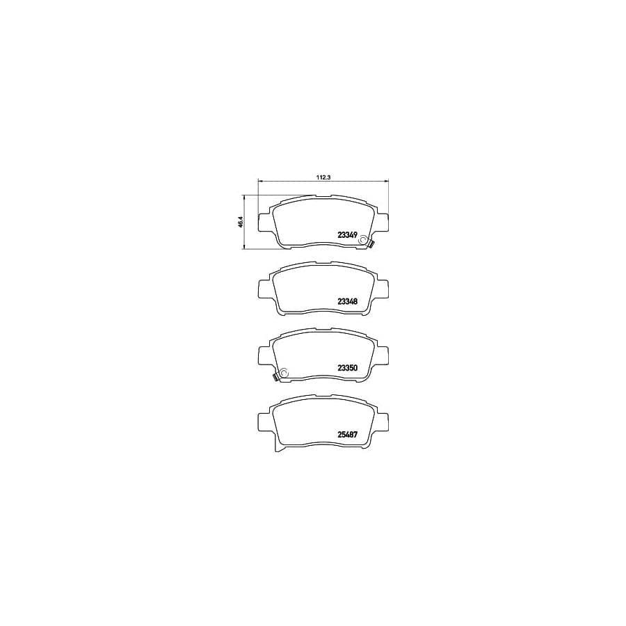 Mintex Mdb3241 Brake Pad Set
