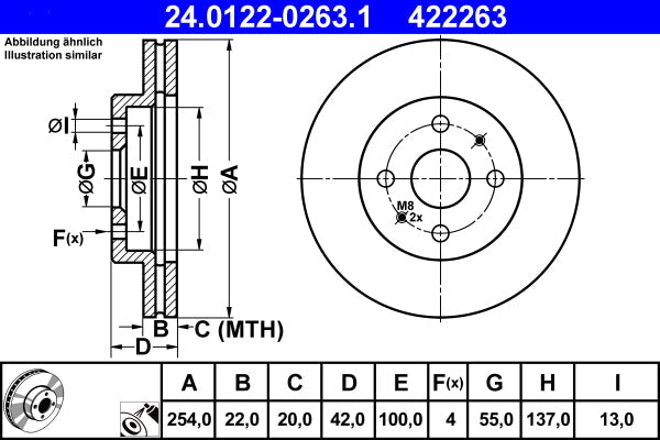 OE IVECO 500054692 Brake Pad Wear Warning Contact