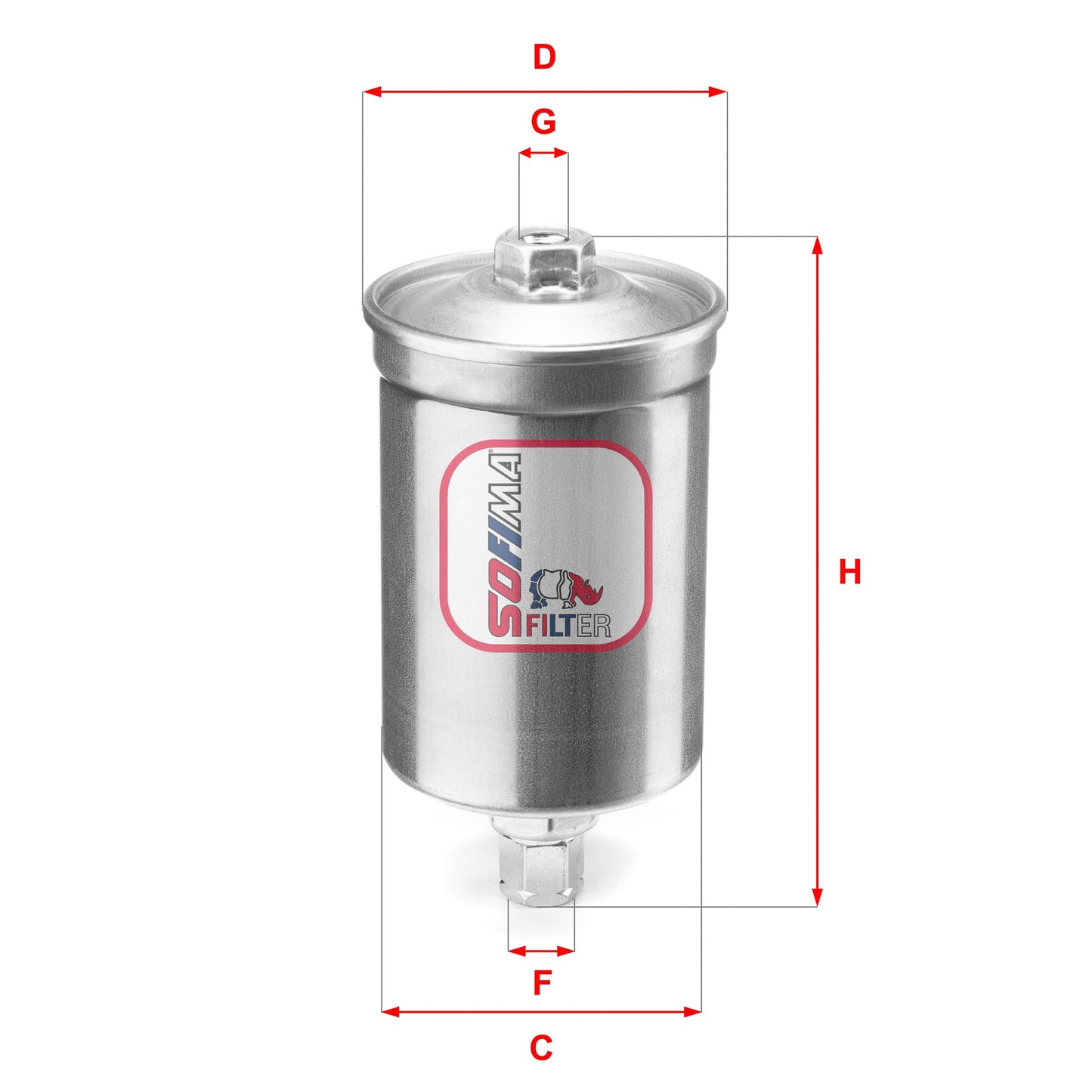 SOFIMA S1507B Fuel Filter