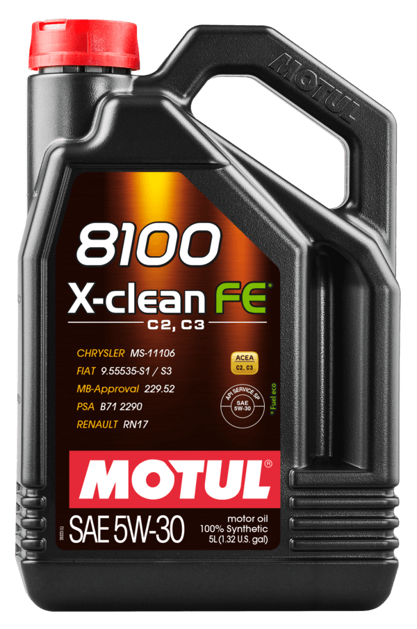 Motul 112781 8100 X-CLEAN FE 5W-30 5L