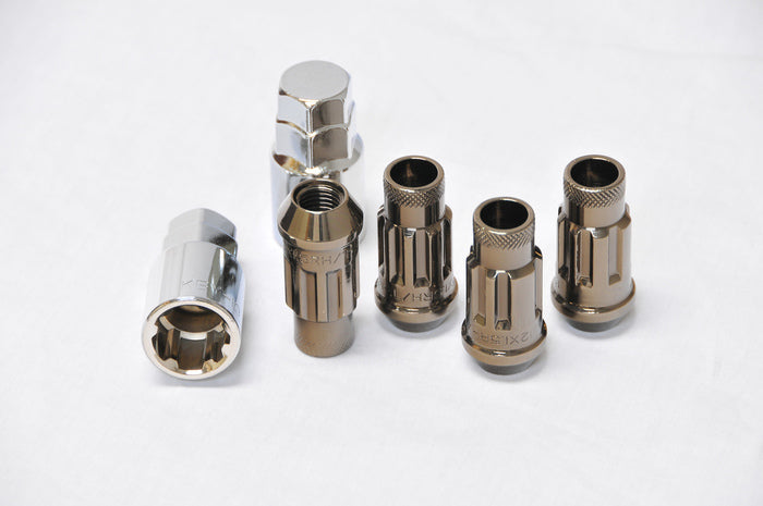 Muteki 32902T Wheel Nut Lock Set - TITANIUM / 12X1.50