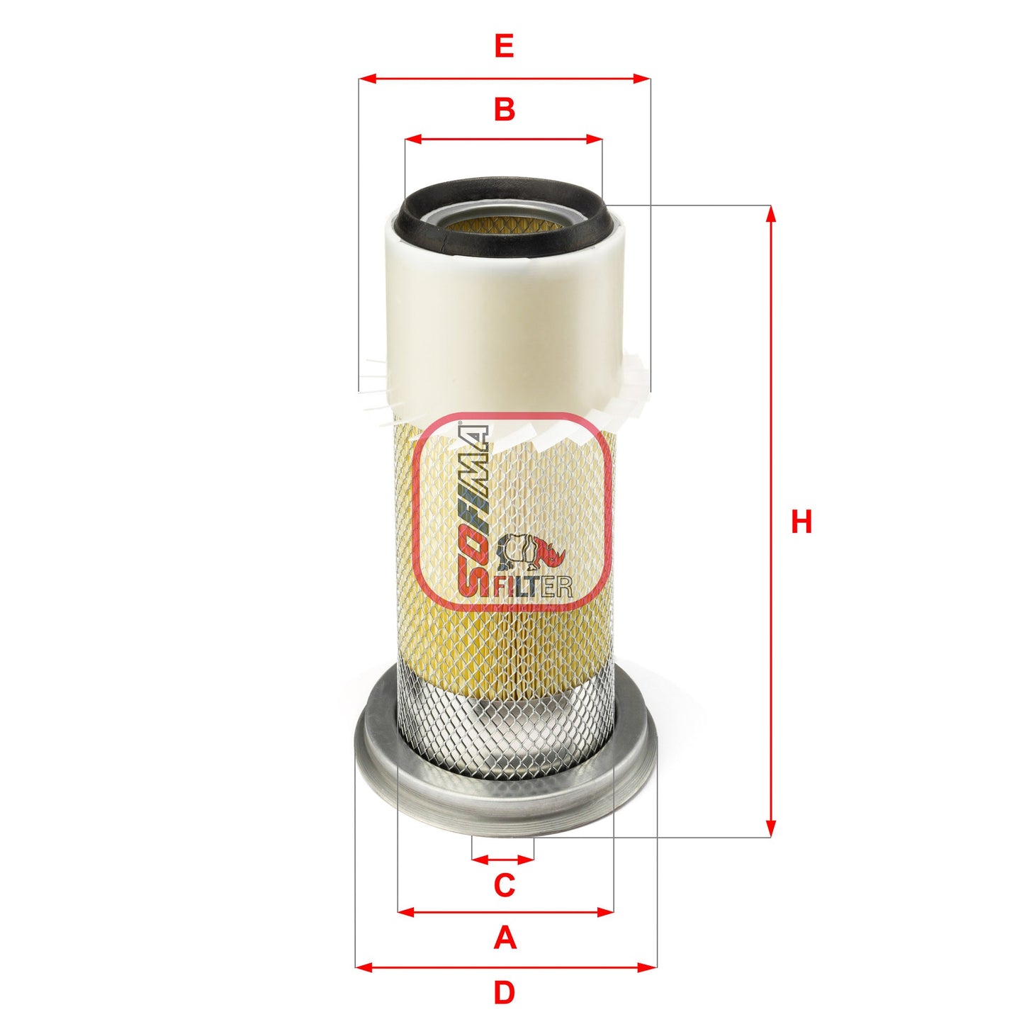SOFIMA S1850A Air Filter
