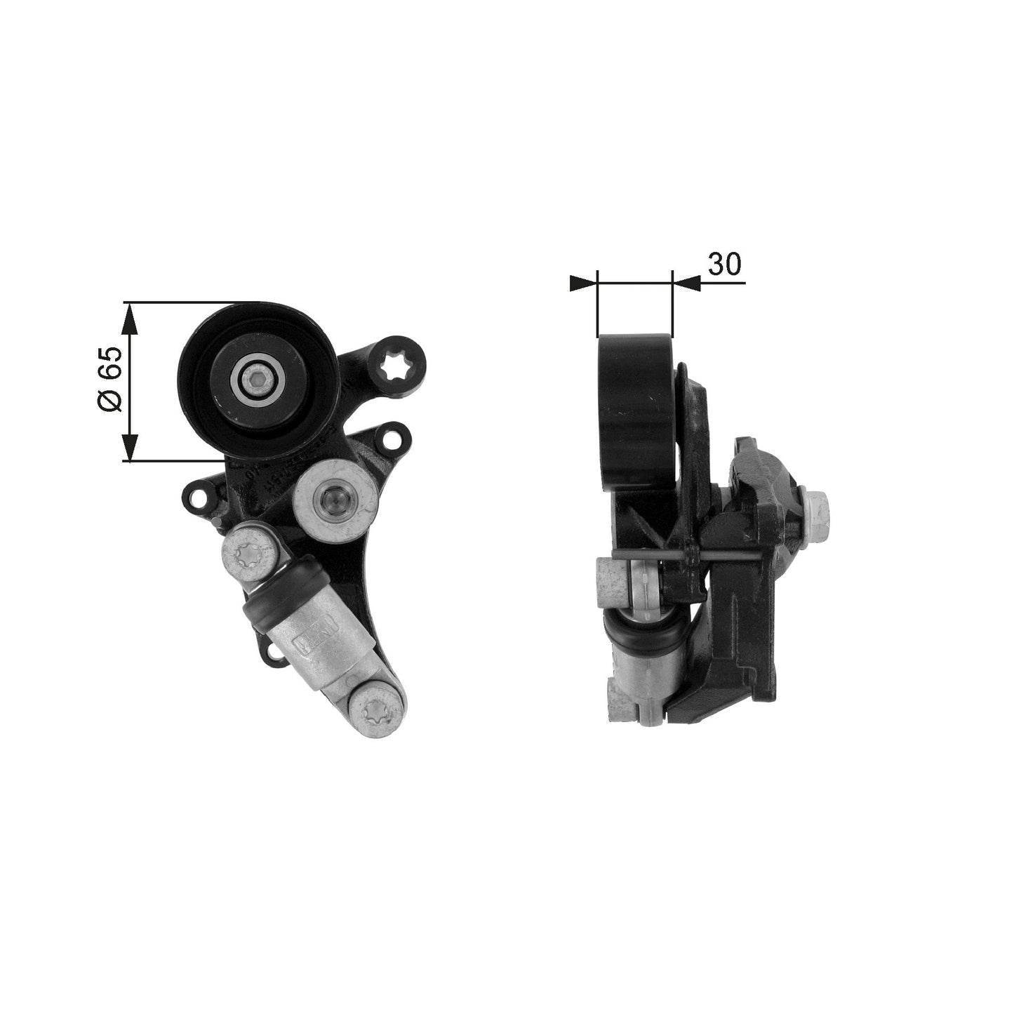 GATES GATT38305 V-Ribbed Belt Tensioner Lever