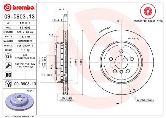 HERTH+BUSS JAKOPARTS J3283026 Disc Brake Caliper Repair Kit