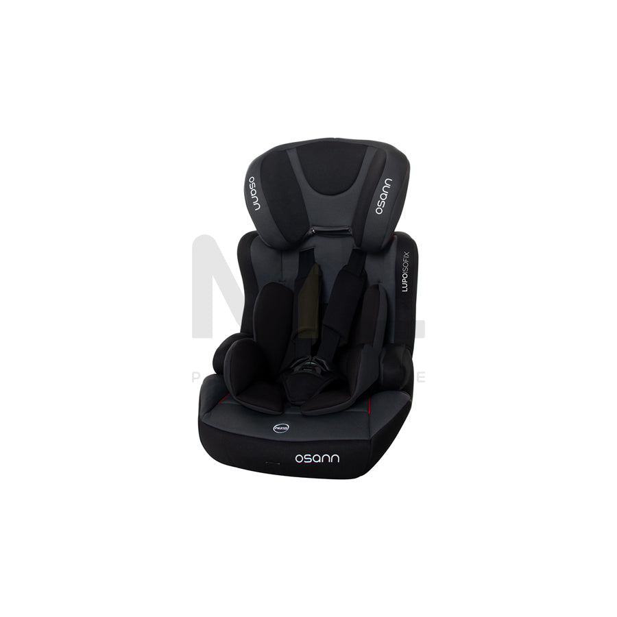 OSANN Lupo Isofix 102-129-194 Child car seat with Isofix, 0-36 kg, 3-point harness, Black