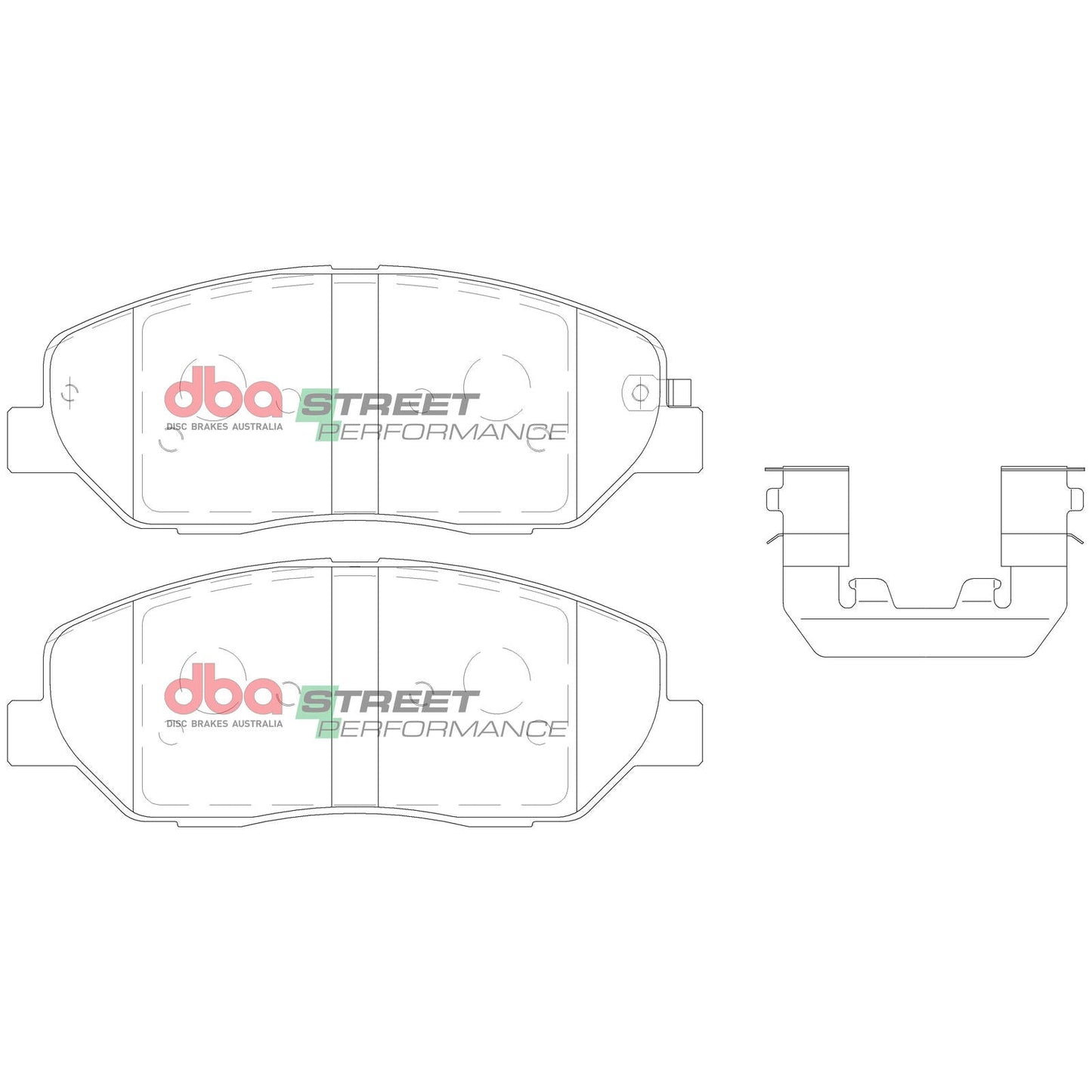 DBA DB2034SP High Performance Brake Pad Set